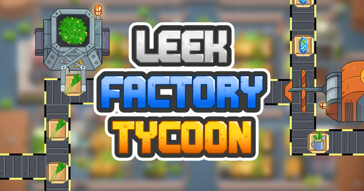 Leek Factory Tycoon Cover